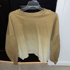 Oversized Ombre Lululemon Long Sleeve
